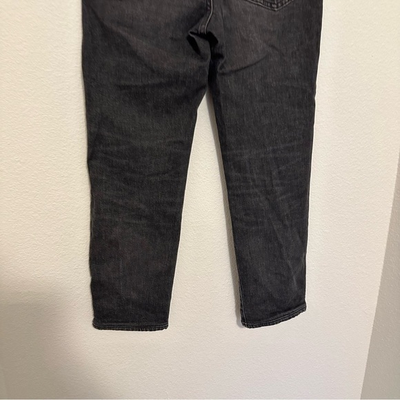 Madewell The Perfect Vintage Crop Fit Jeans Charcoal Black Sumner Wash Size 23 - Picture 8 of 11